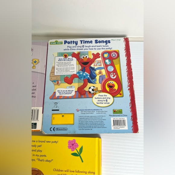 Lot Of 3 Books Potty Training Bathroom Picture Books For Toddlers Pre School - Picture 14 of 15